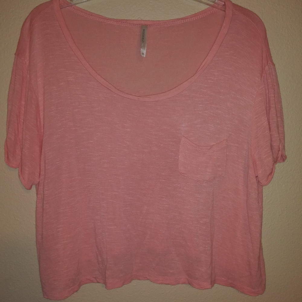 Pink Crop top